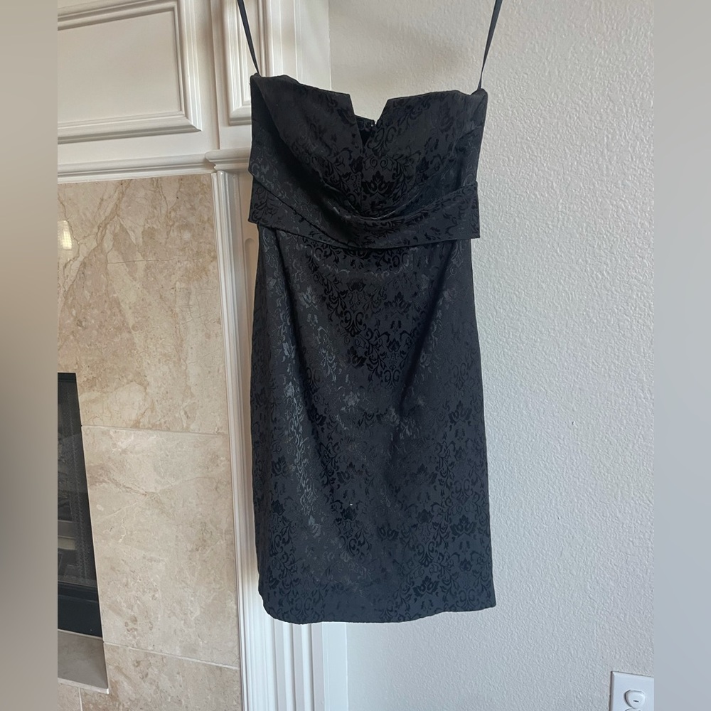 White House black market strapless dress